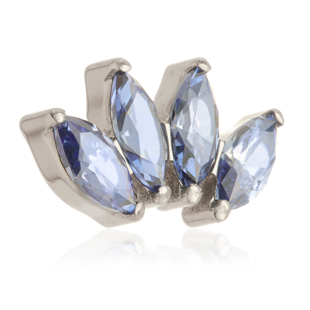Ti Threadless Prong Set Marquise Attachment