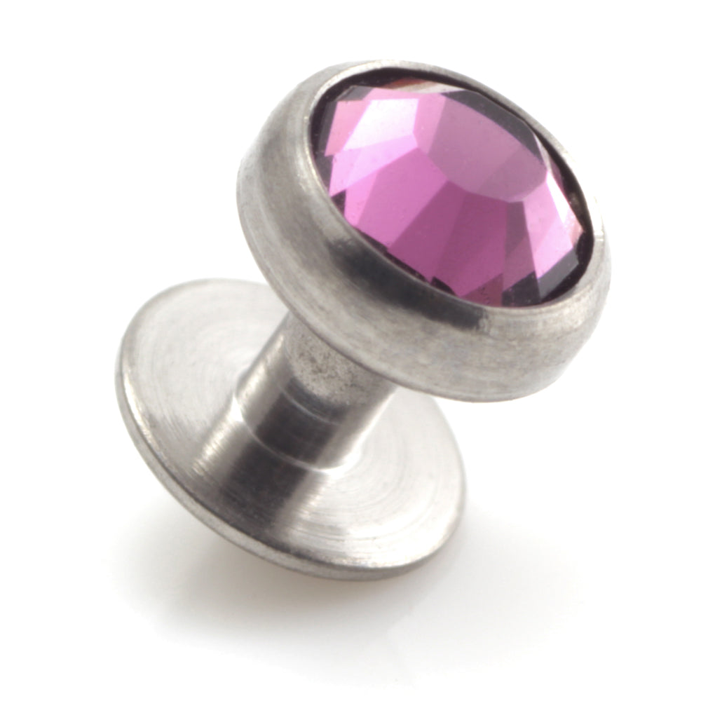 Titanium Dermal Jewelled Skin Diver