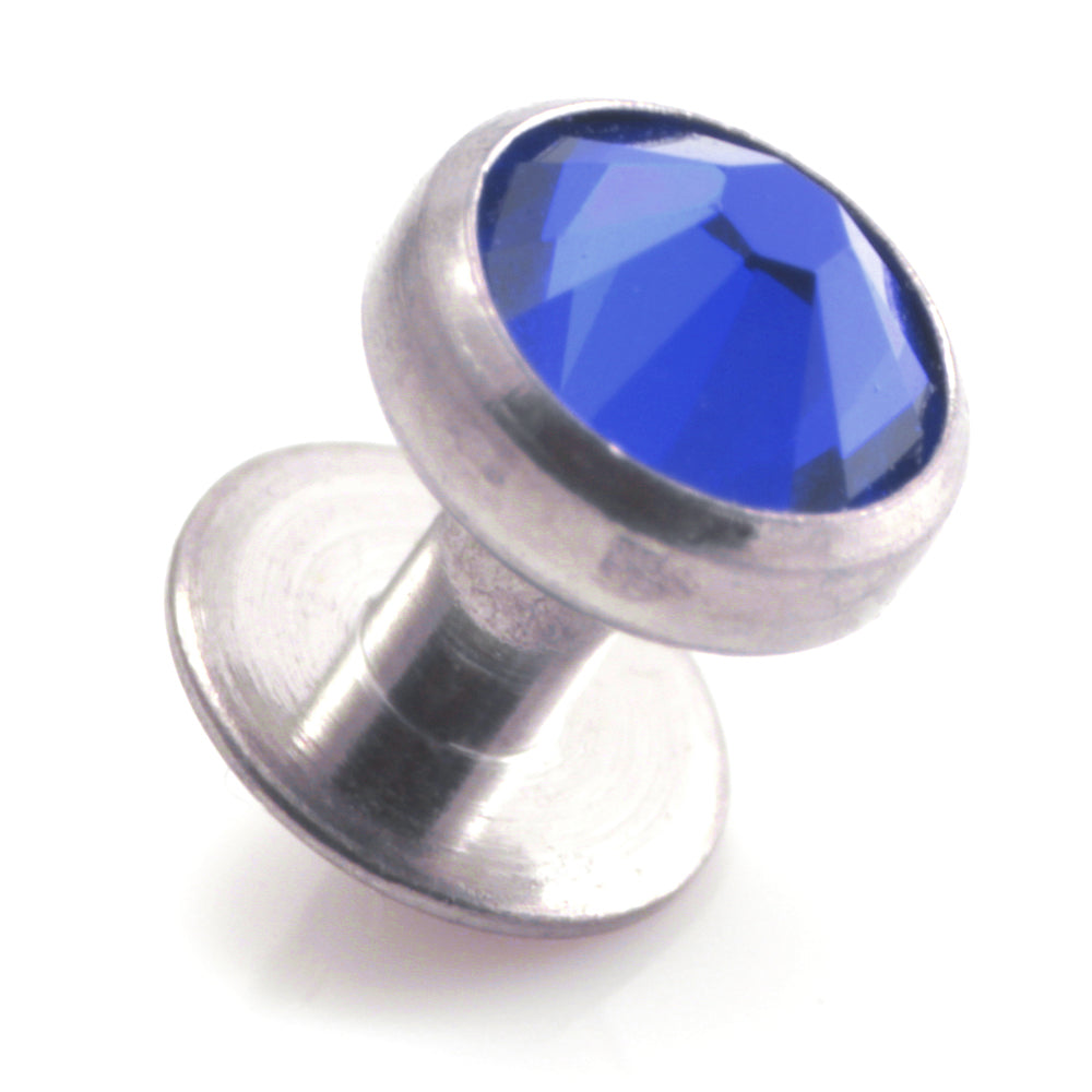 Titanium Dermal Jewelled Skin Diver
