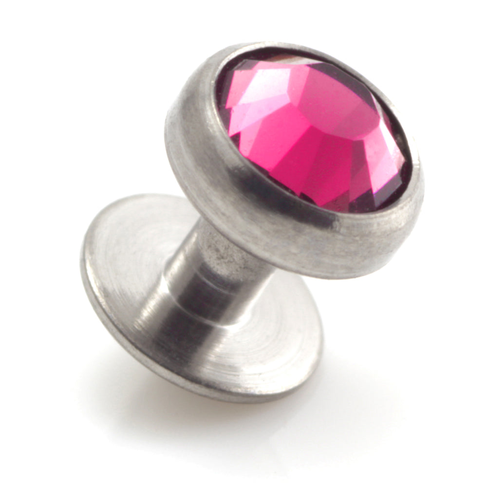 Titanium Dermal Jewelled Skin Diver
