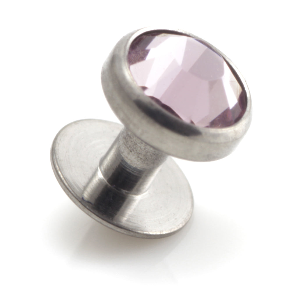 Titanium Dermal Jewelled Skin Diver
