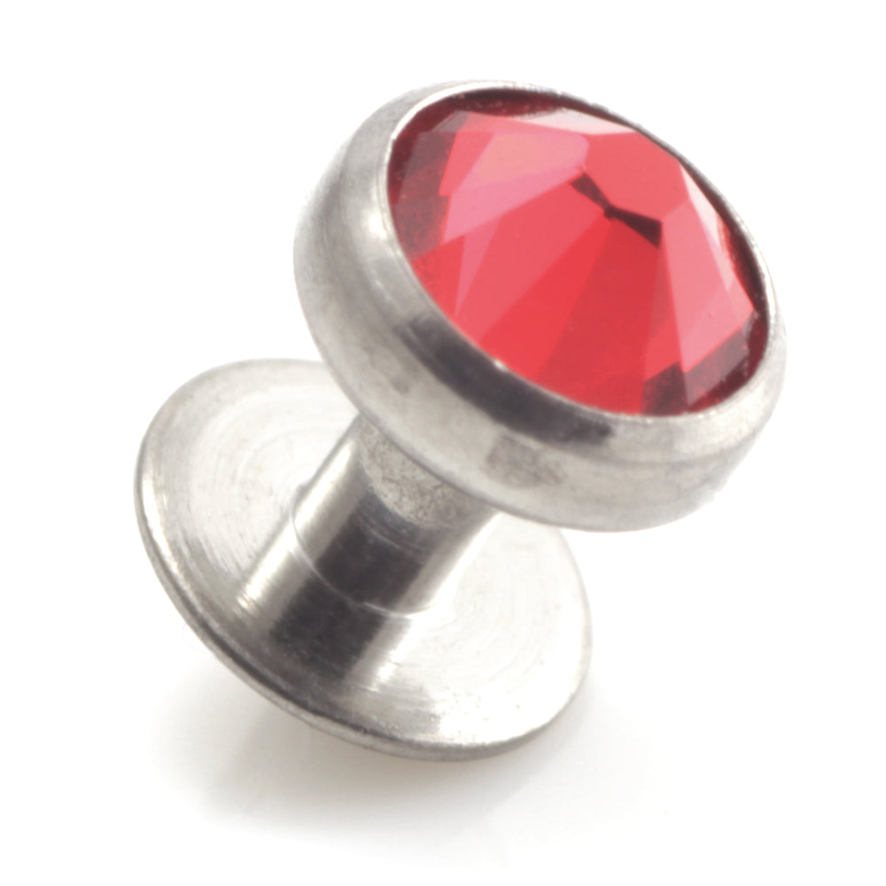 Titanium Dermal Jewelled Skin Diver