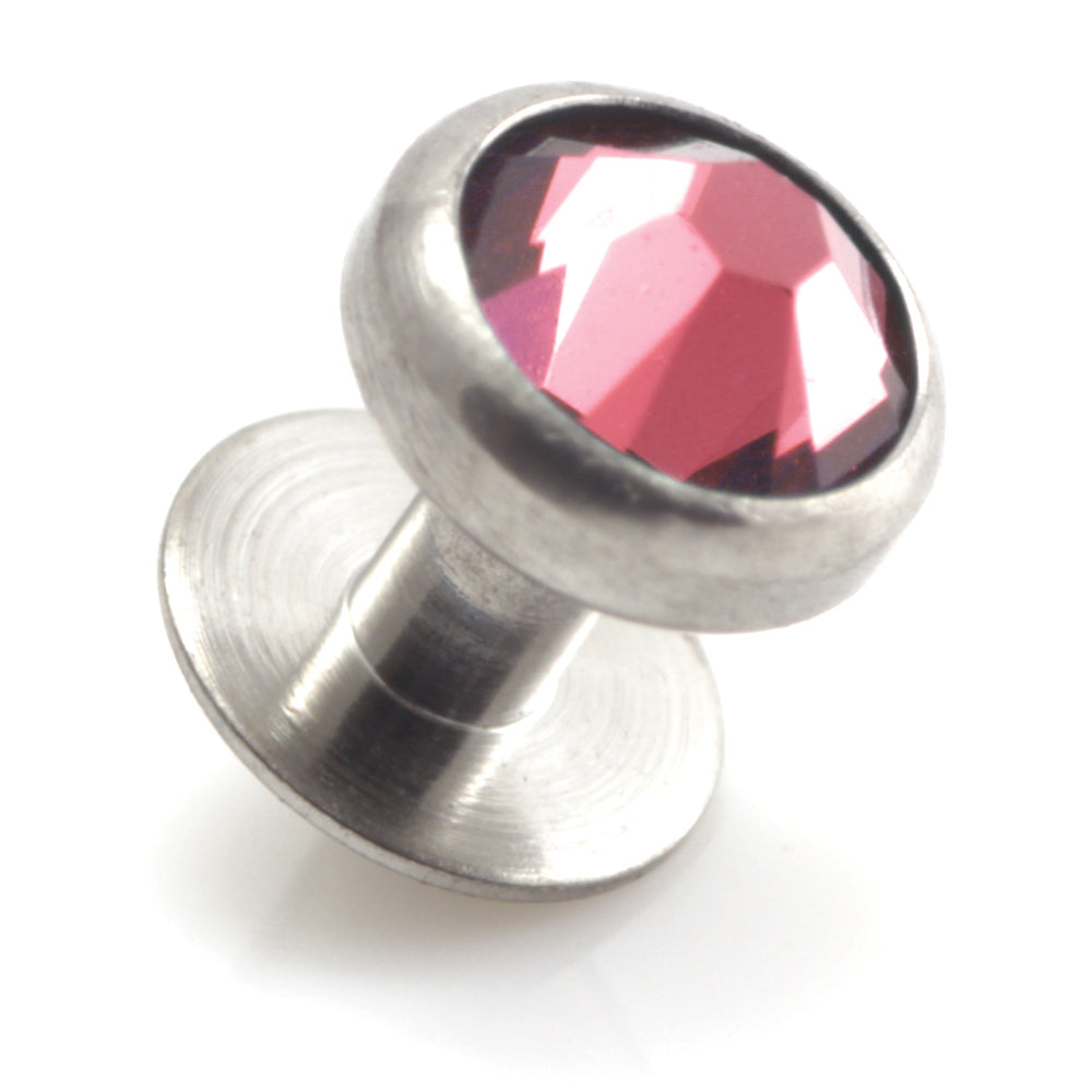 Titanium Dermal Jewelled Skin Diver