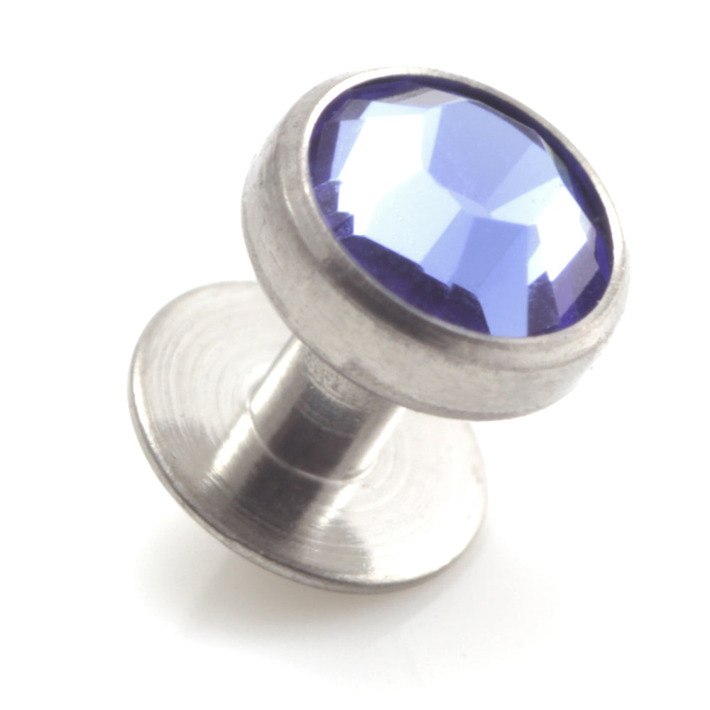 Titanium Dermal Jewelled Skin Diver