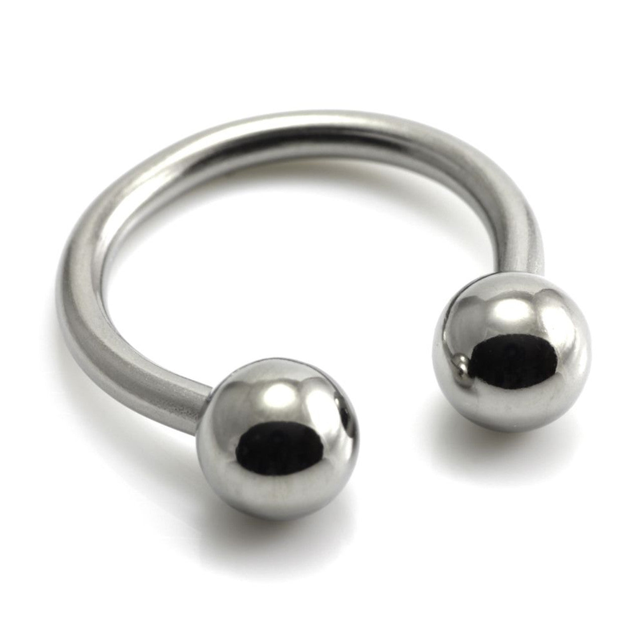 Titanium External Thread Circular Barbell - Imported