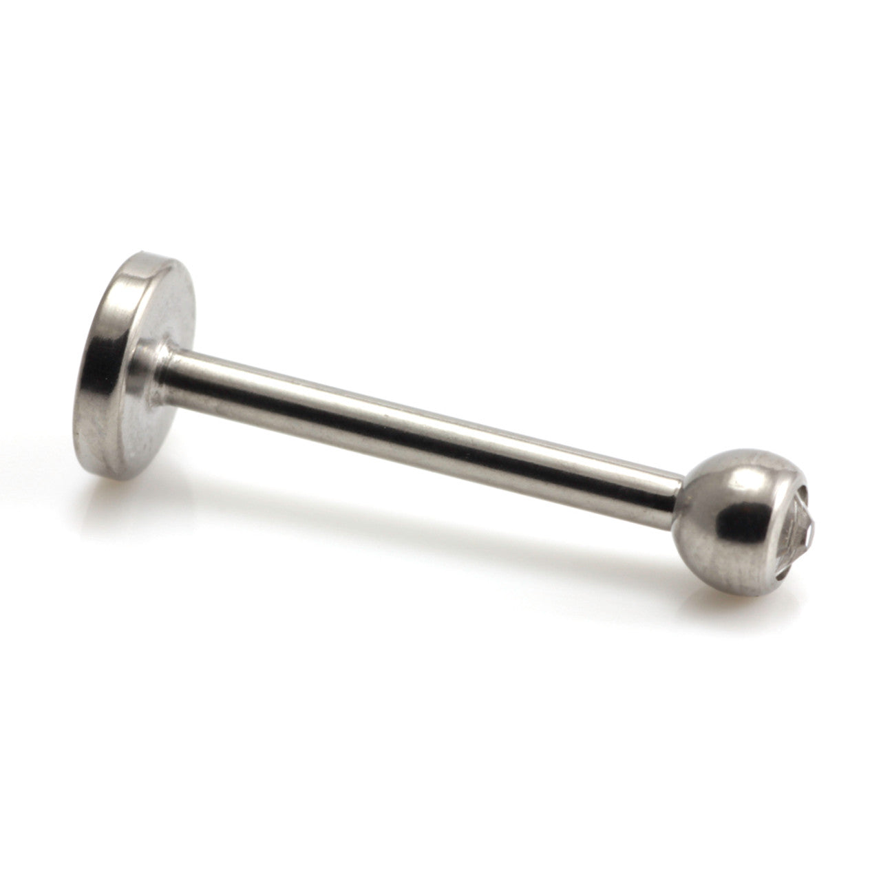 Titanium External Thread Micro Gem Labret - UK Made