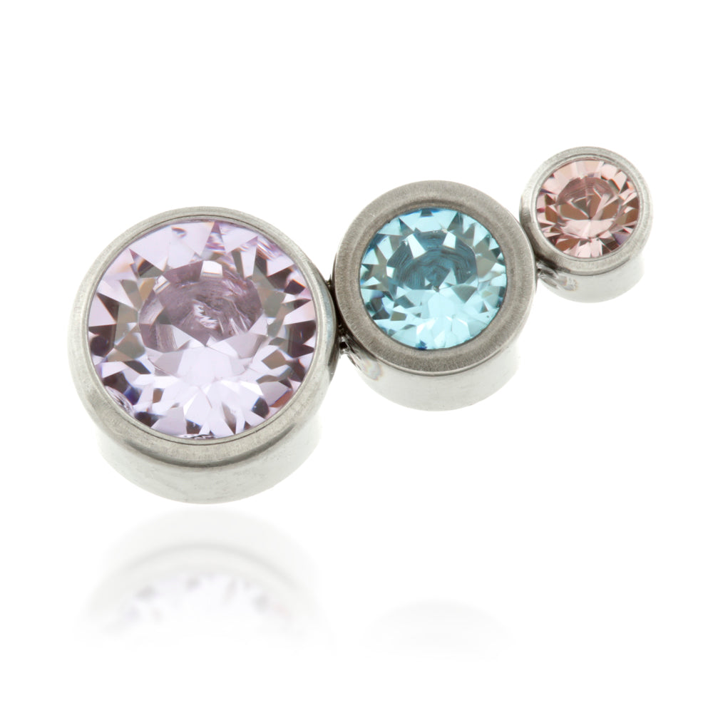 Ti Internal Micro Tear Drop - Lilac