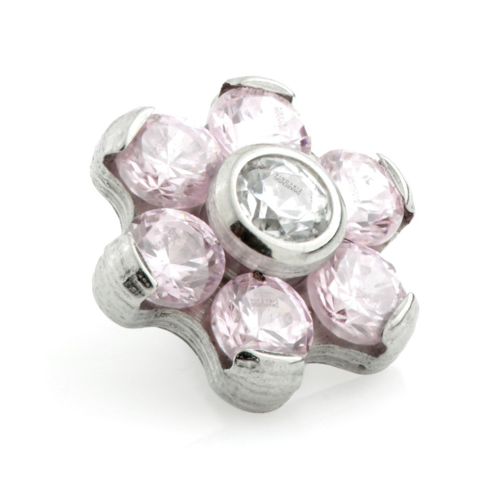 Ti Internal Micro Gem Flower Attachment (6 petals)