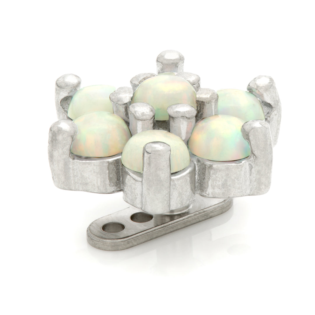 Ti Internal Anchor With Steel Opal Flower (6 Petals)