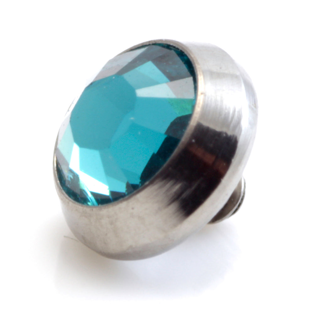 Titanium Internal Thread Dermal Gem Disk