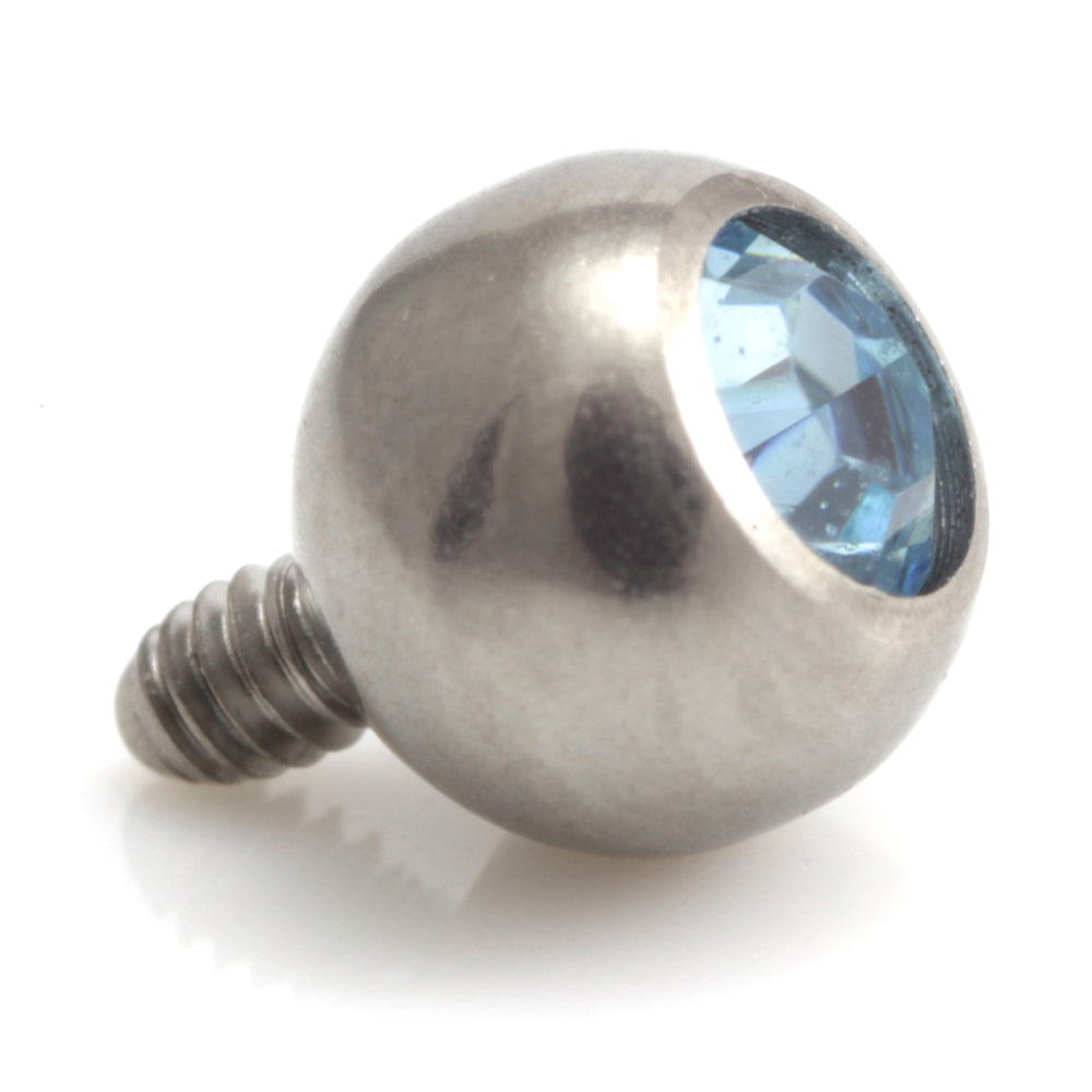 Ti Internal Micro Gem Ball Attachment