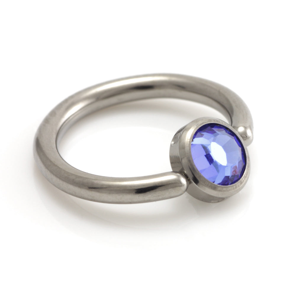 Titanium Internal Thread Jewelled Dimp Disk BCR