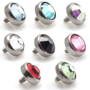 Titanium Internal Thread Micro Gem Disk