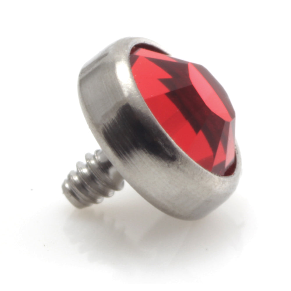 Titanium Internal Thread Micro Gem Disk