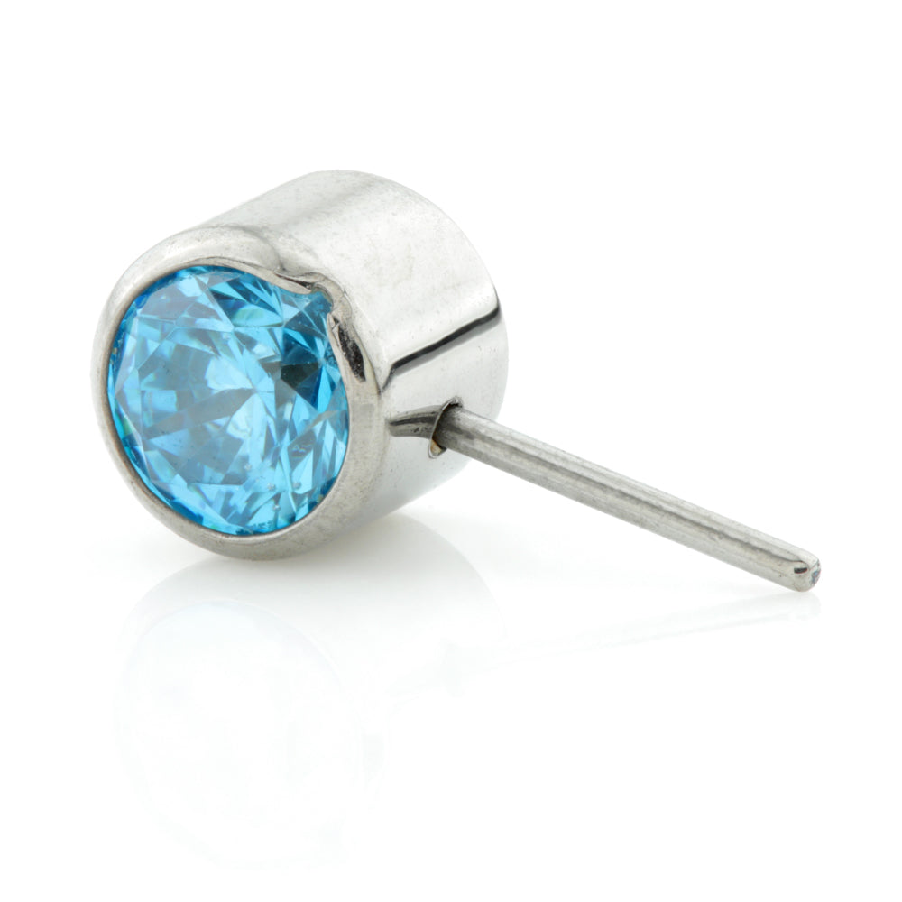 Titanium Threadless Forward Facing Gem Disk