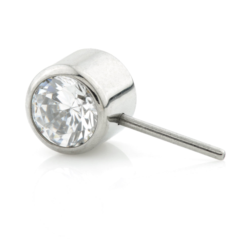 Titanium Threadless Forward Facing Gem Disk