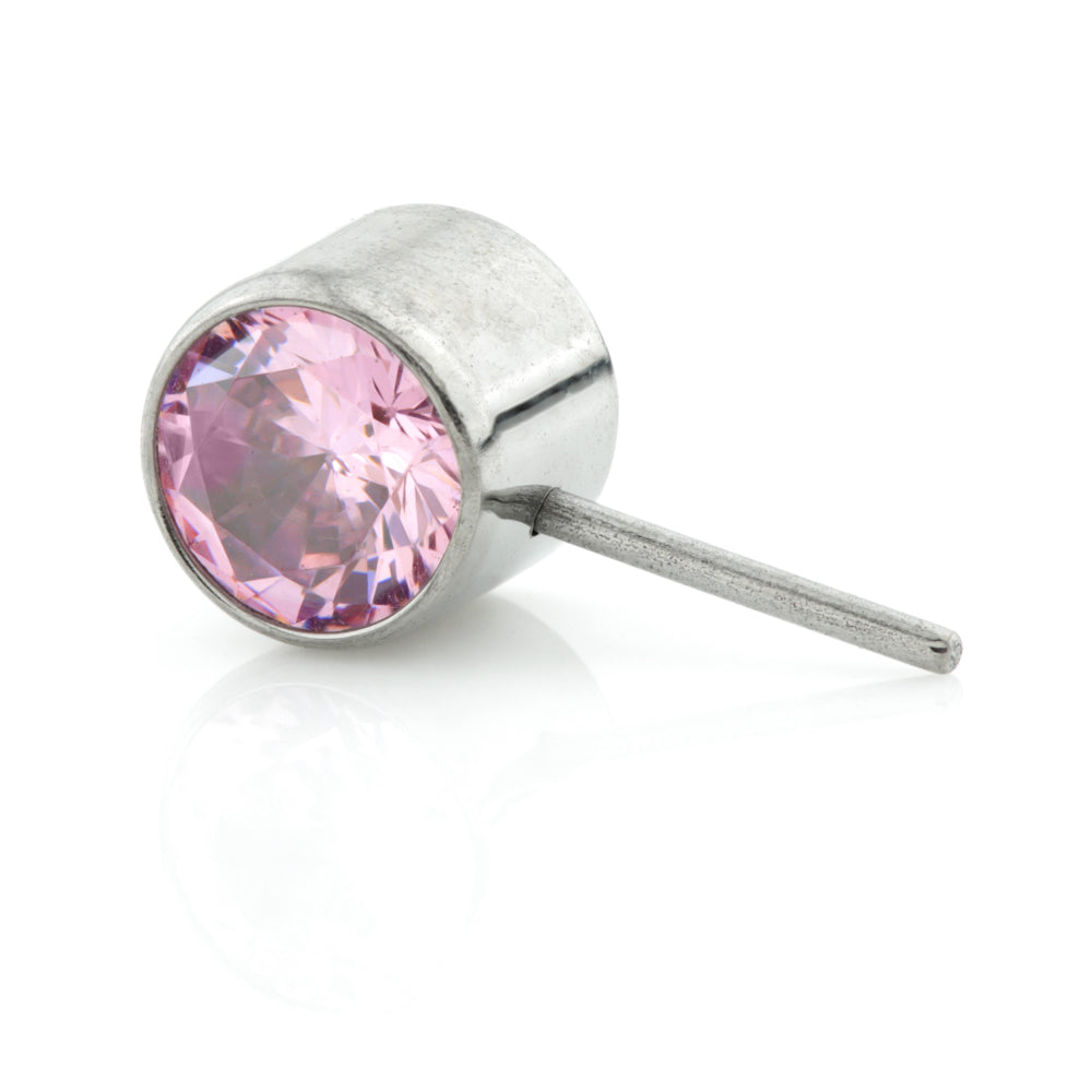 Titanium Threadless Forward Facing Gem Disk
