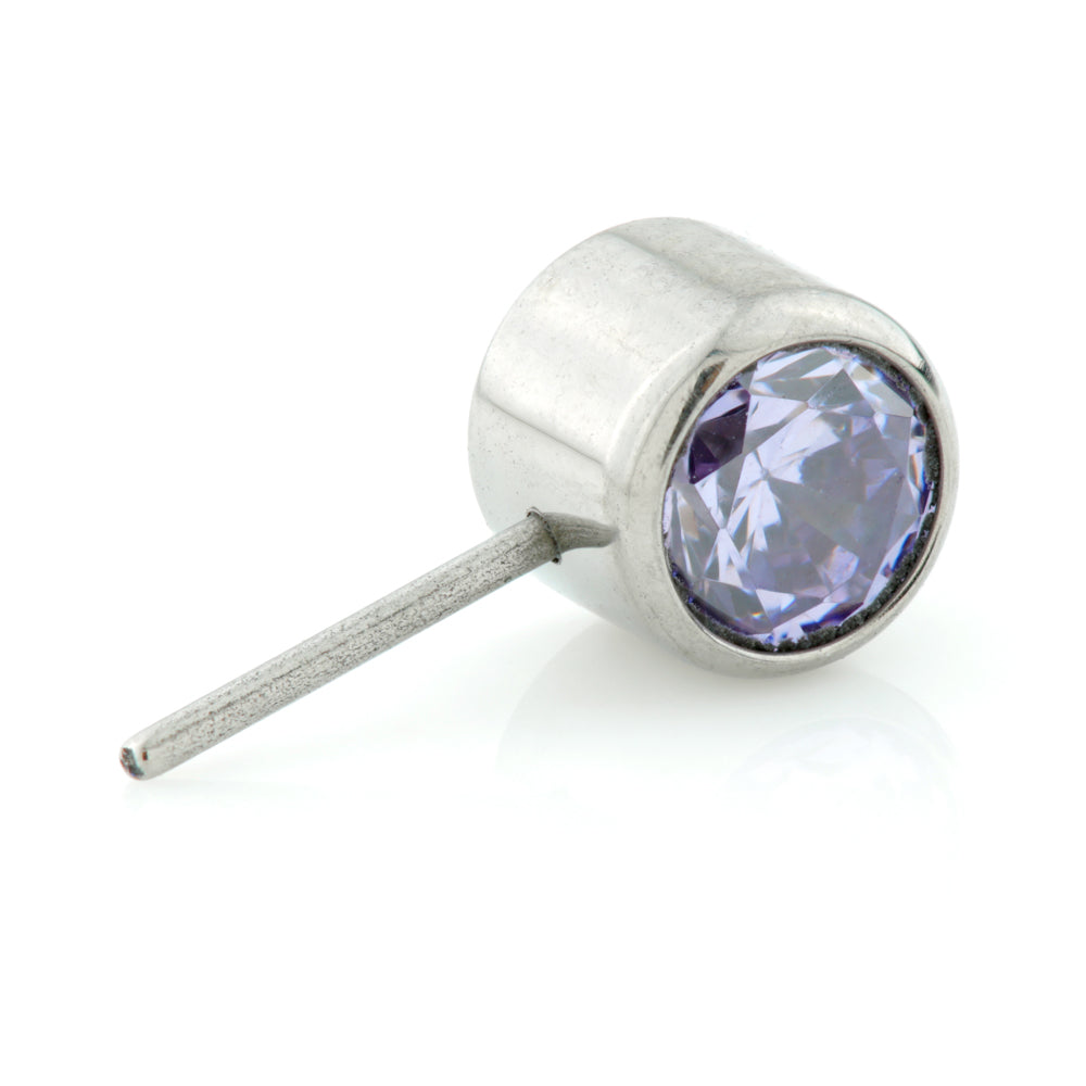 Titanium Threadless Forward Facing Gem Disk