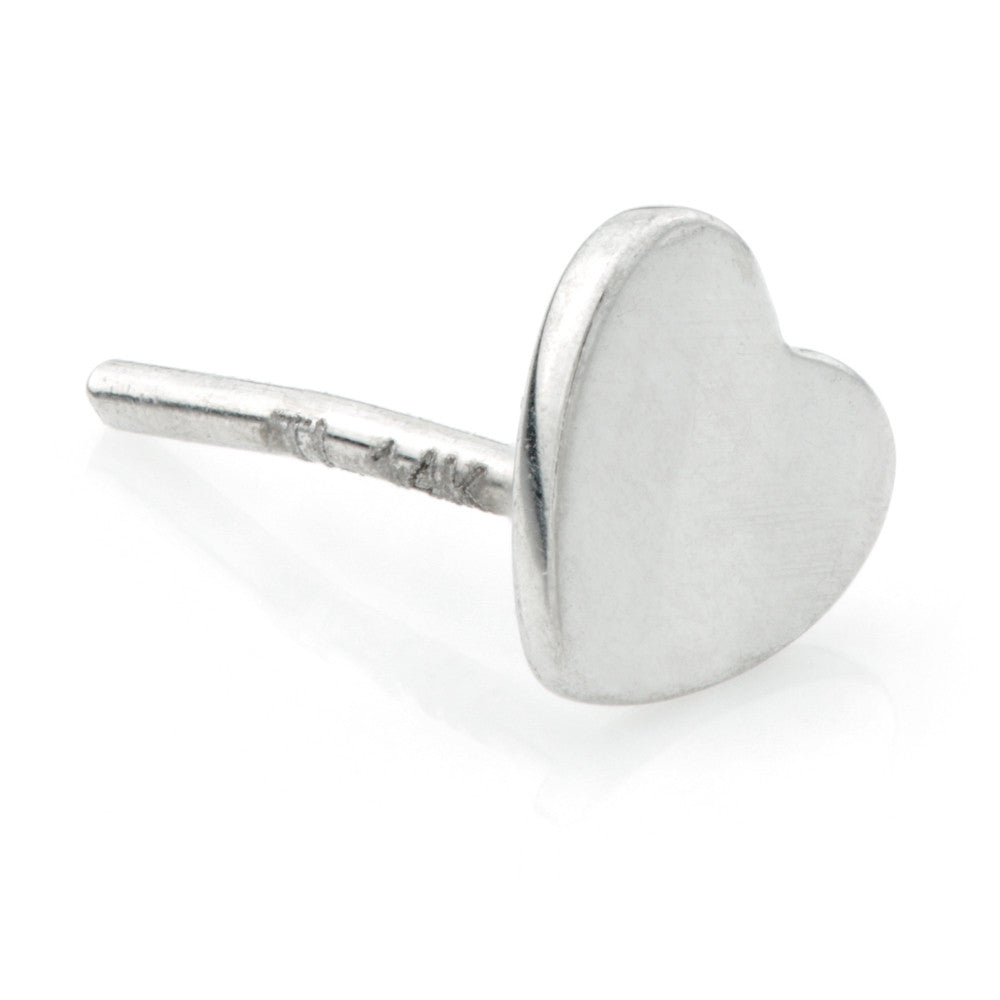 TL - 14ct Gold Heart Threadless Attachment