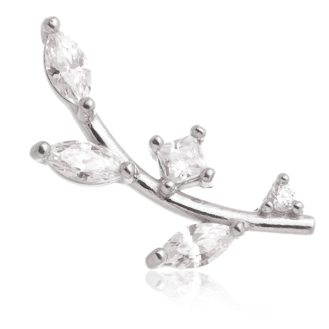 TL - 14ct Internal Gem Leaf Attachment