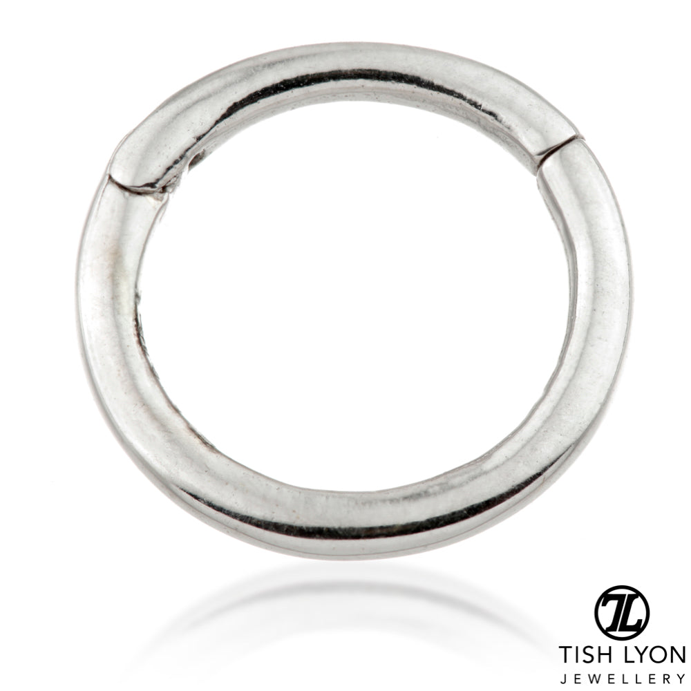 TL - 14K Gold Hinge Plain Segment Ring