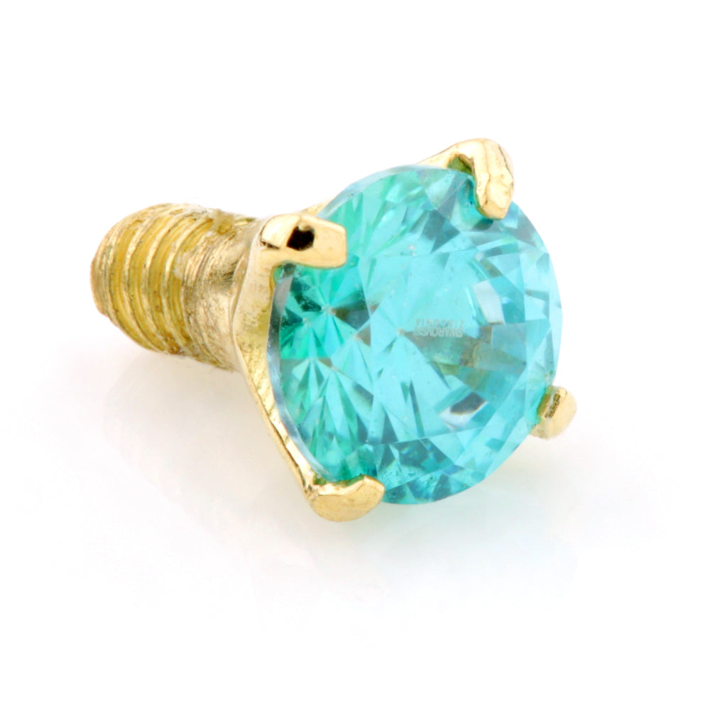 TL - 18K Internal Prong Set Gem Attachment