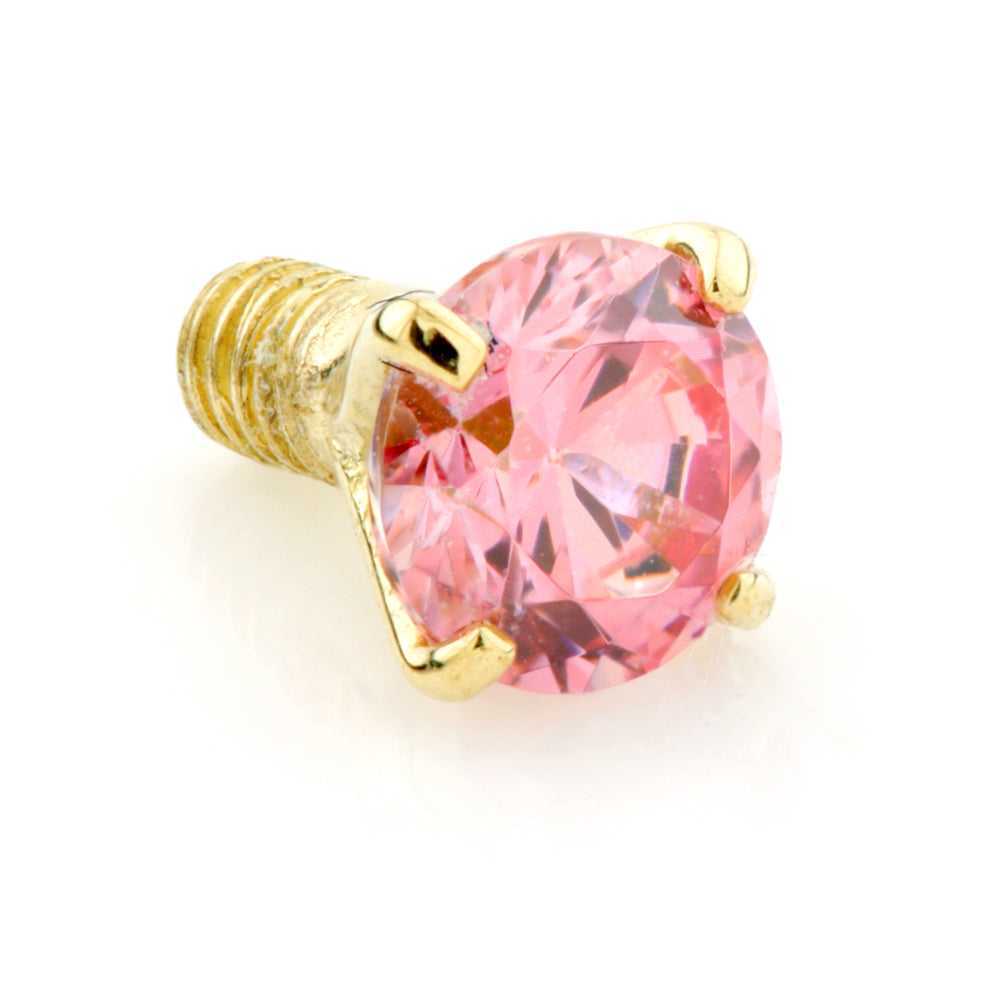 TL - 18K Internal Prong Set Gem Attachment