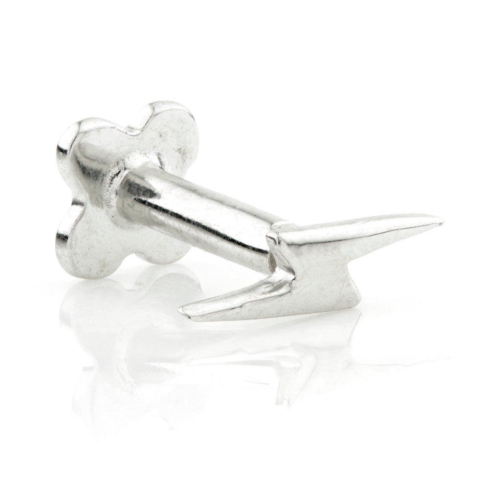 TL - Gold Lightning Bolt Internal Labret