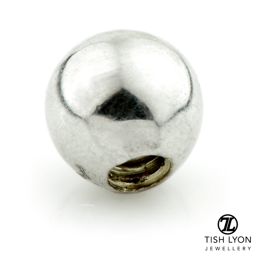 TL - 9ct Gold Micro Plain Ball