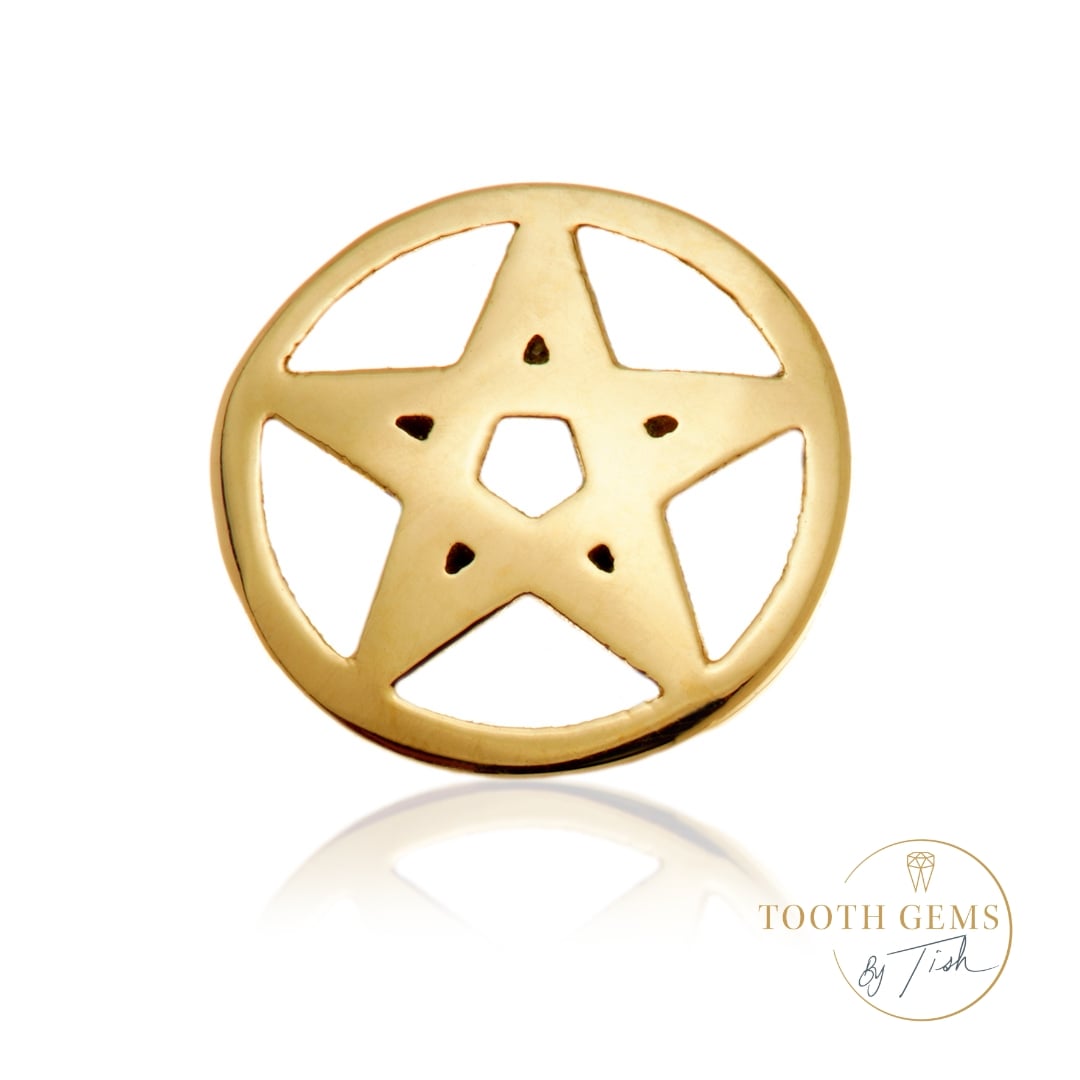 TL Pentagram Tooth Gem