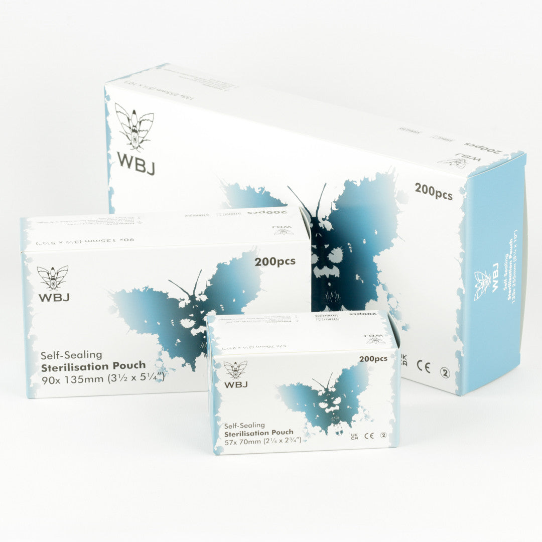 WBJ Sterilisation Pouches with Internal Indicator