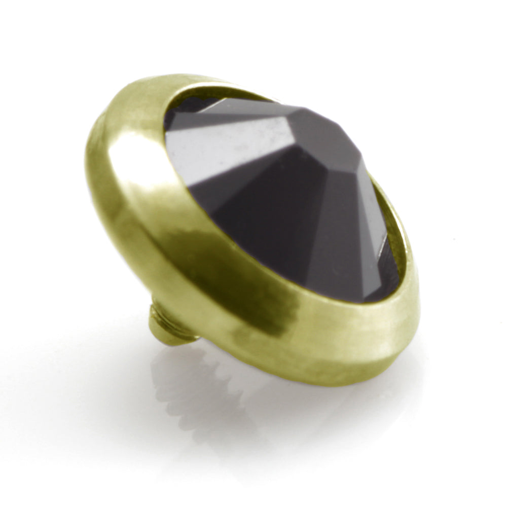 Zircon Gold Ti Internal Gem Disk Attachment