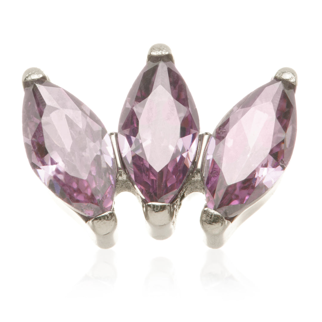 Ti Triple Gem Marquise Attachment