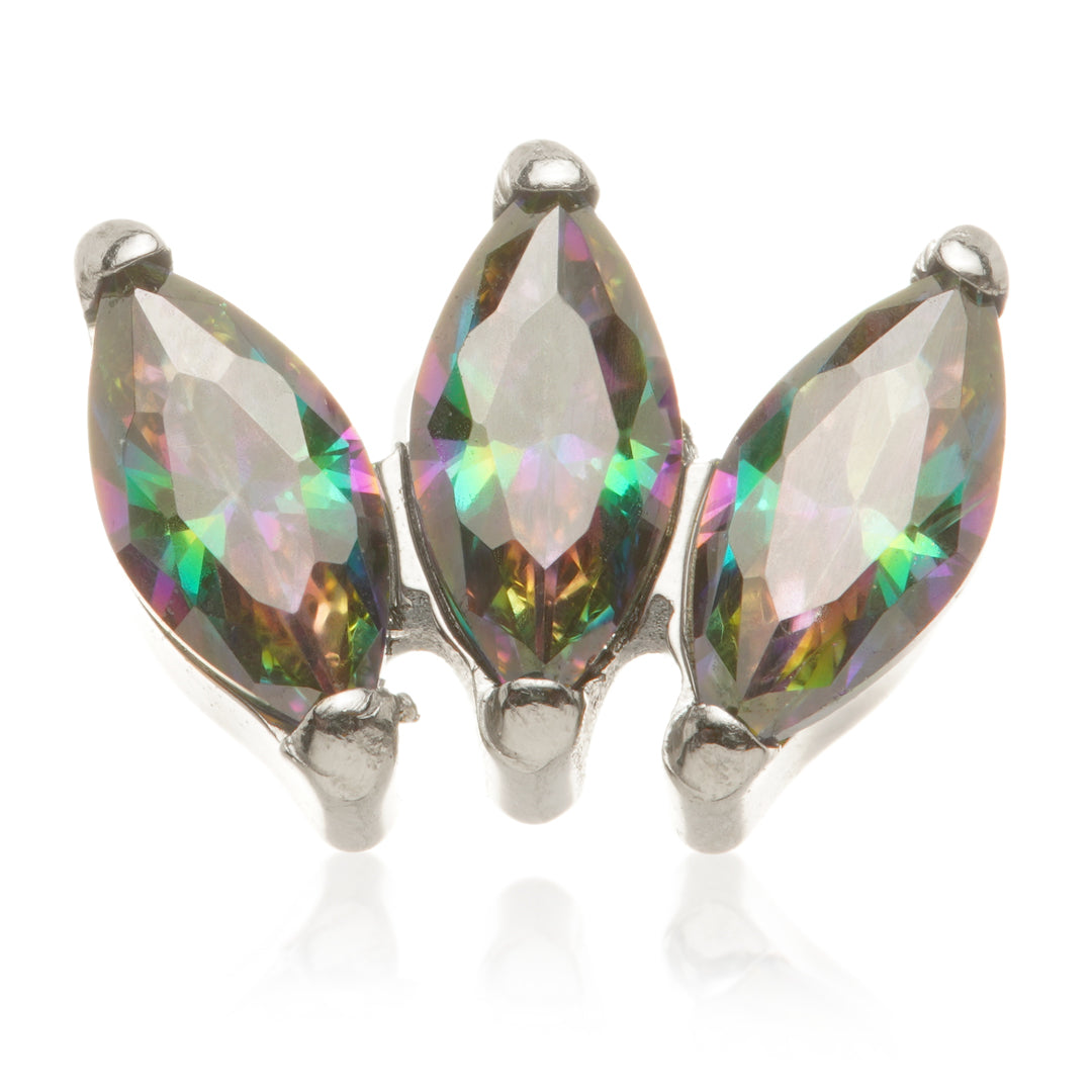 Ti Triple Gem Marquise Attachment