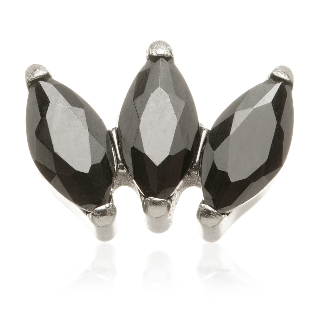 Ti Triple Gem Marquise Attachment