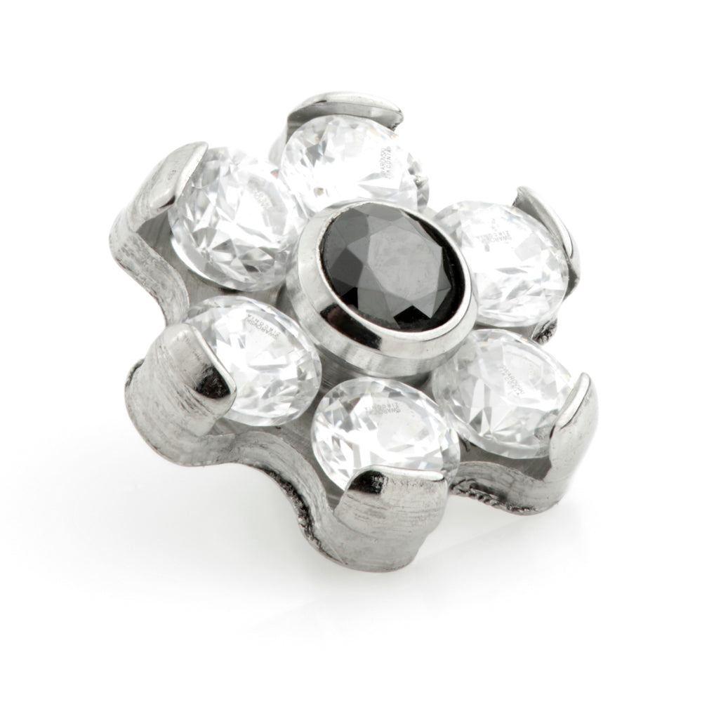 Ti Internal Micro Gem Flower Attachment (6 petals)