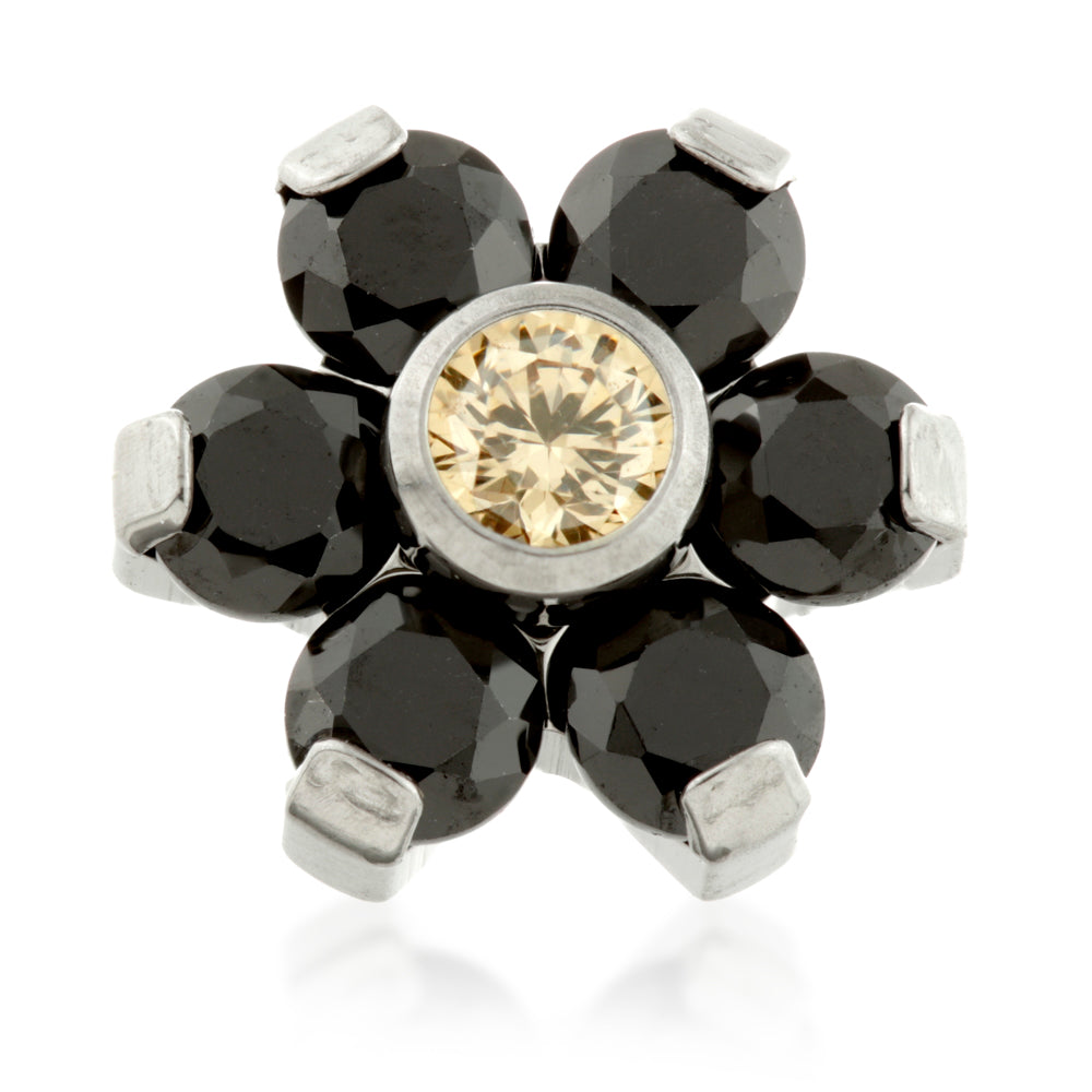 Ti Internal Micro Gem Flower Attachment (6 petals)