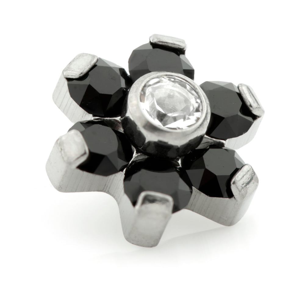 Ti Internal Micro Gem Flower Attachment (6 petals)