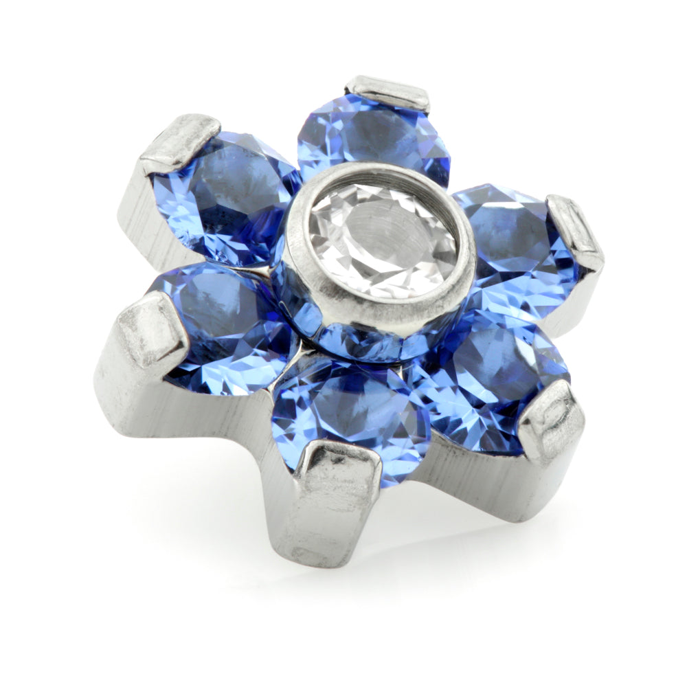 Ti Internal Micro Gem Flower Attachment (6 petals)