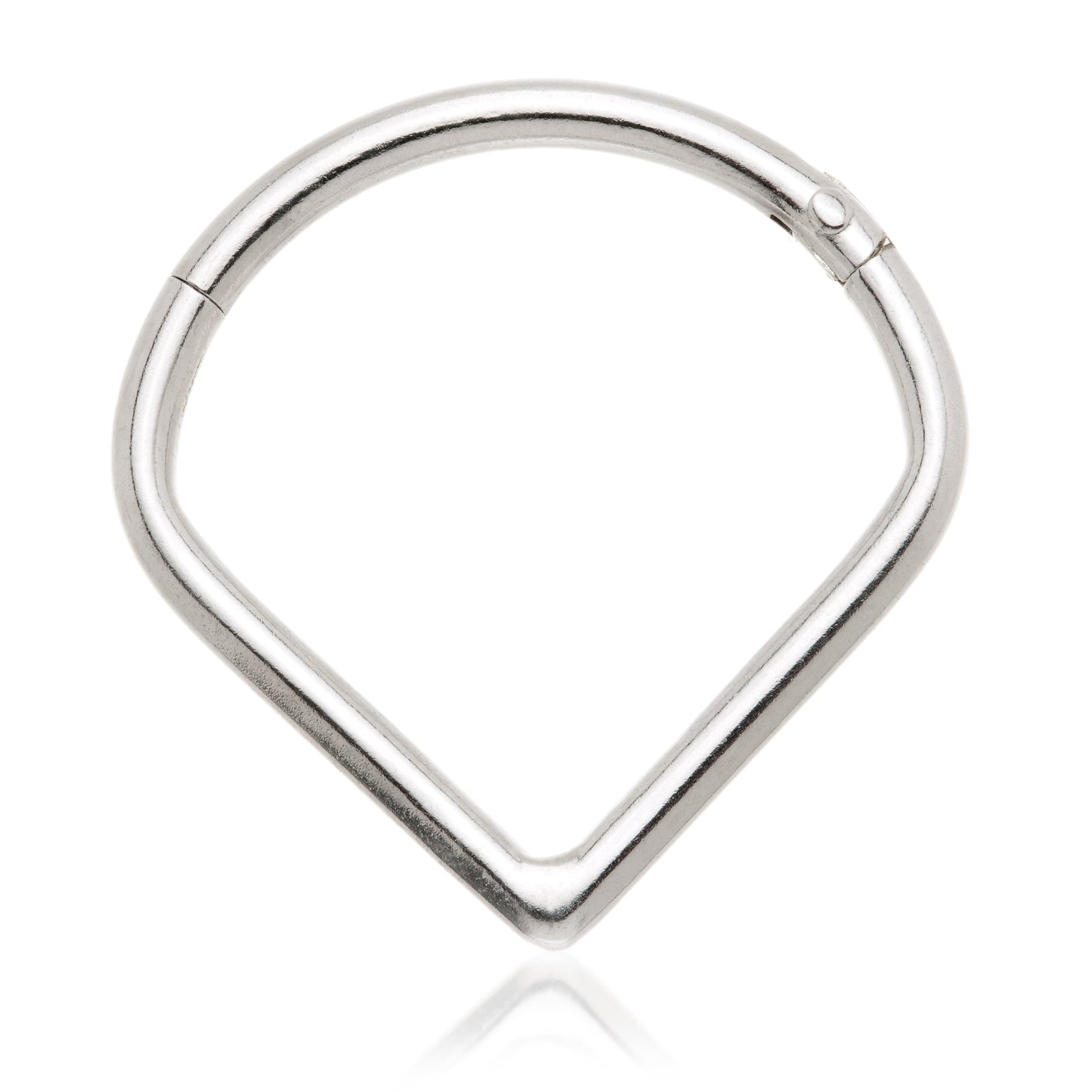 TL - Gold Wishbone Hinged Ring
