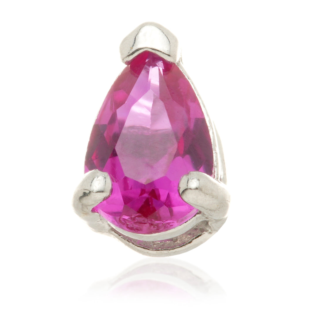 TL - 14ct Internal Gold Teardrop Gem Attachment