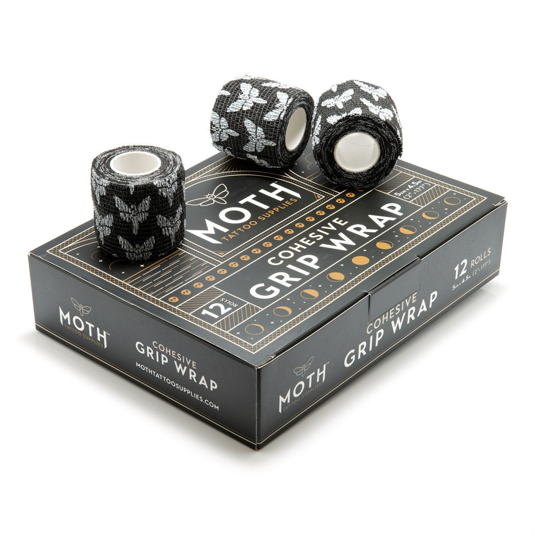 Moth Grip Wrap 2" - Box of 12 (With Logo)