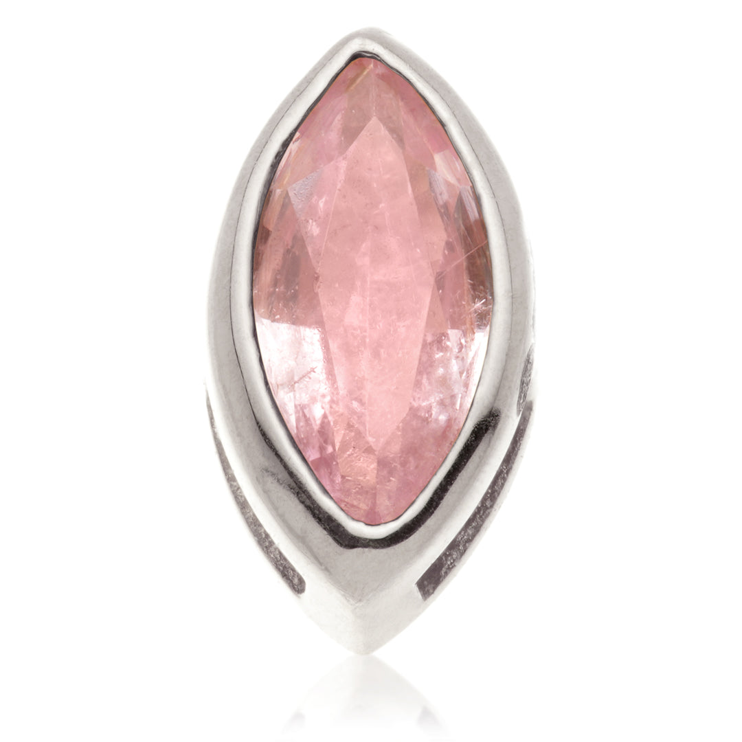 TL - 14ct Gold Internal Multi Sapphire Marquise Attachment