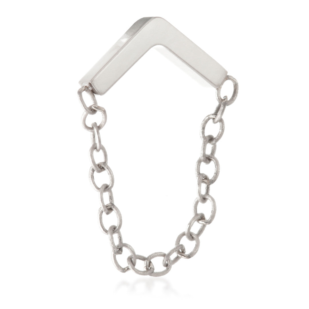 Ti Internal V Shaped Hanging Chain Attachment