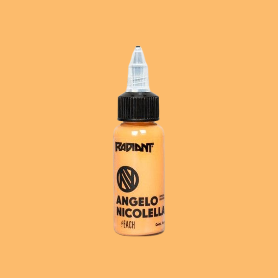 thumbnail image 2 of RADIANT COLORS Tattoo Ink - Orange, Professional Grade, Made In USA 2 of 4