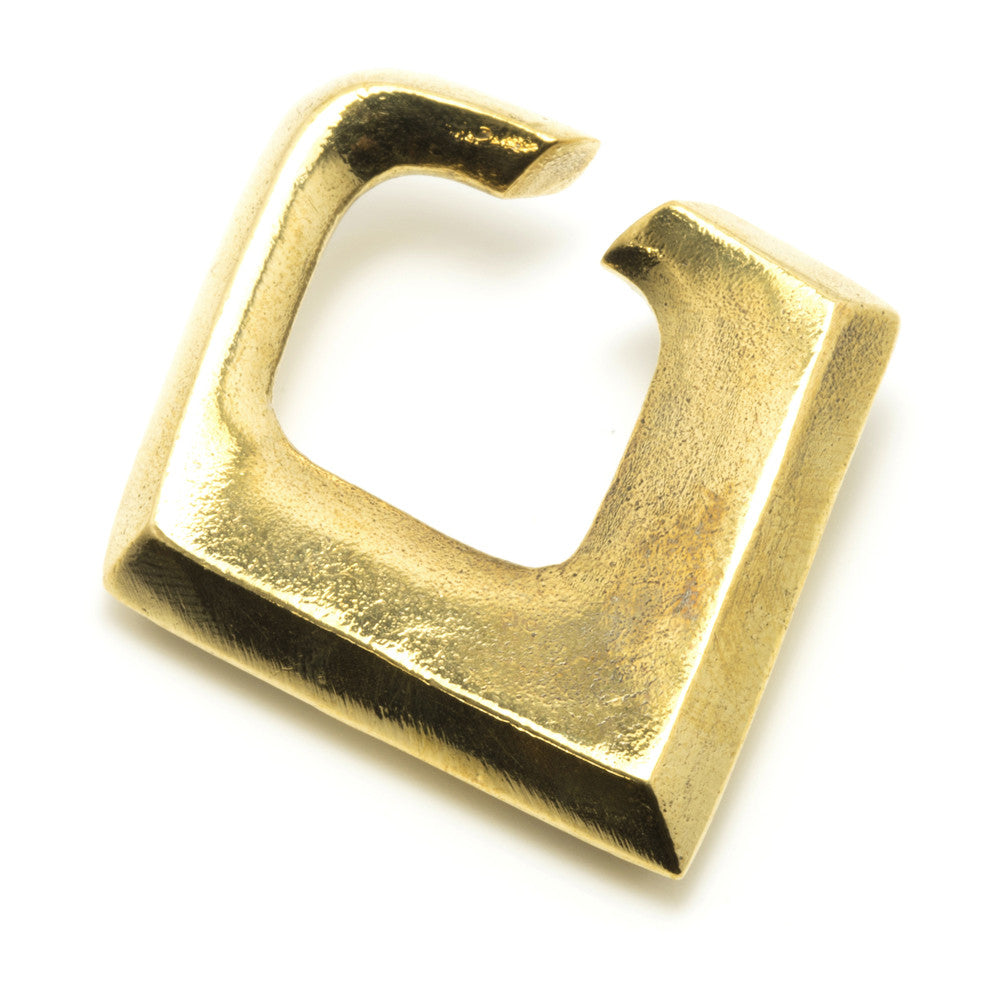 1x Diamond Brass Ear Weight