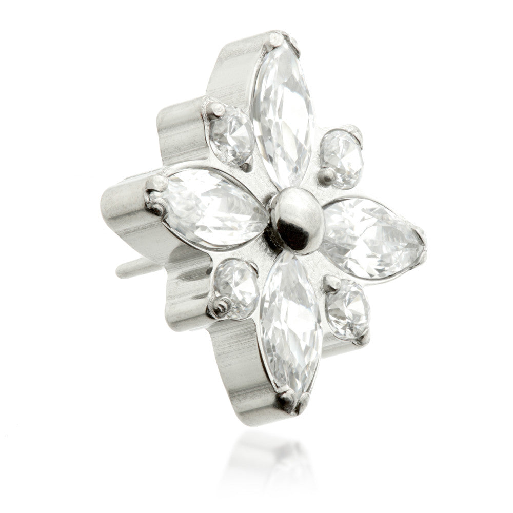Ti Threadless Monogram Flower Attachment