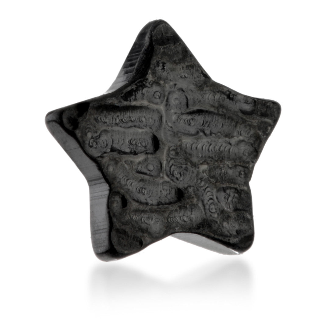 Evil Black Ti Threadless Rippled Star Attachment