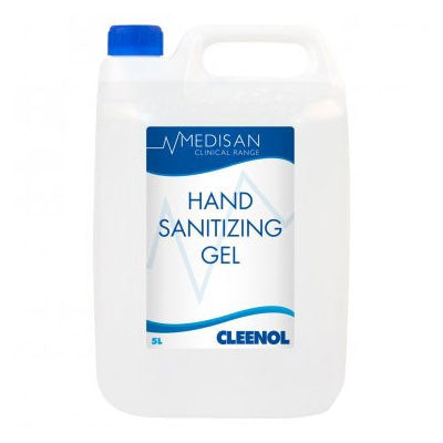 Cleenol 70% Alcohol Hand Sanitiser Gel 5L