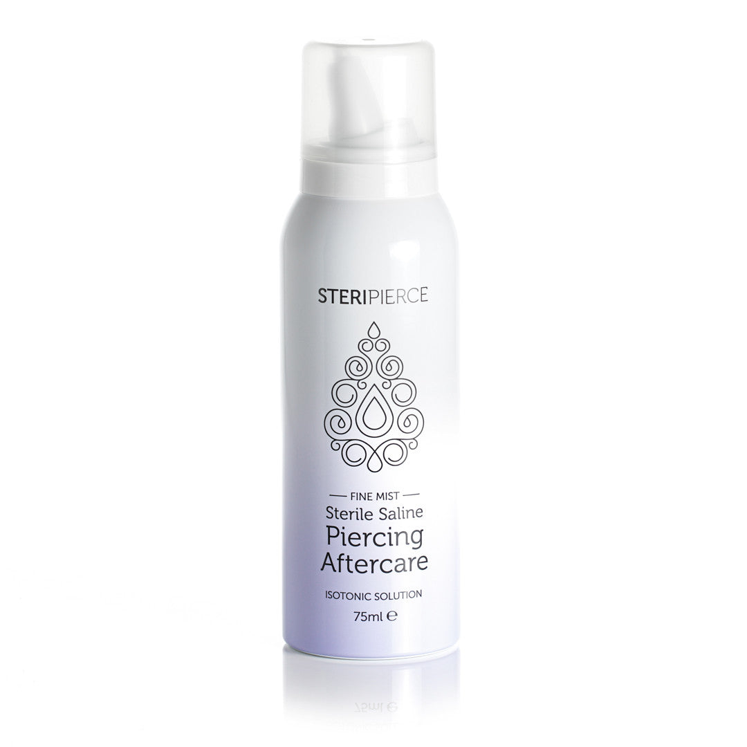 SteriPierce Fine Mist Sterile Saline Piercing Aftercare 75ml